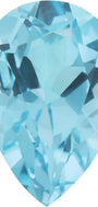 14x9 mm Pear Natural Topaz — Sapphire Row