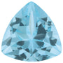7 mm Trillion Natural Sky Blue Topaz – Faceted Cut – AA Quality — Sapphire Row