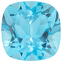5 mm Cushion Natural Swiss Blue Topaz – Faceted Cut – AA Quality — Sapphire Row