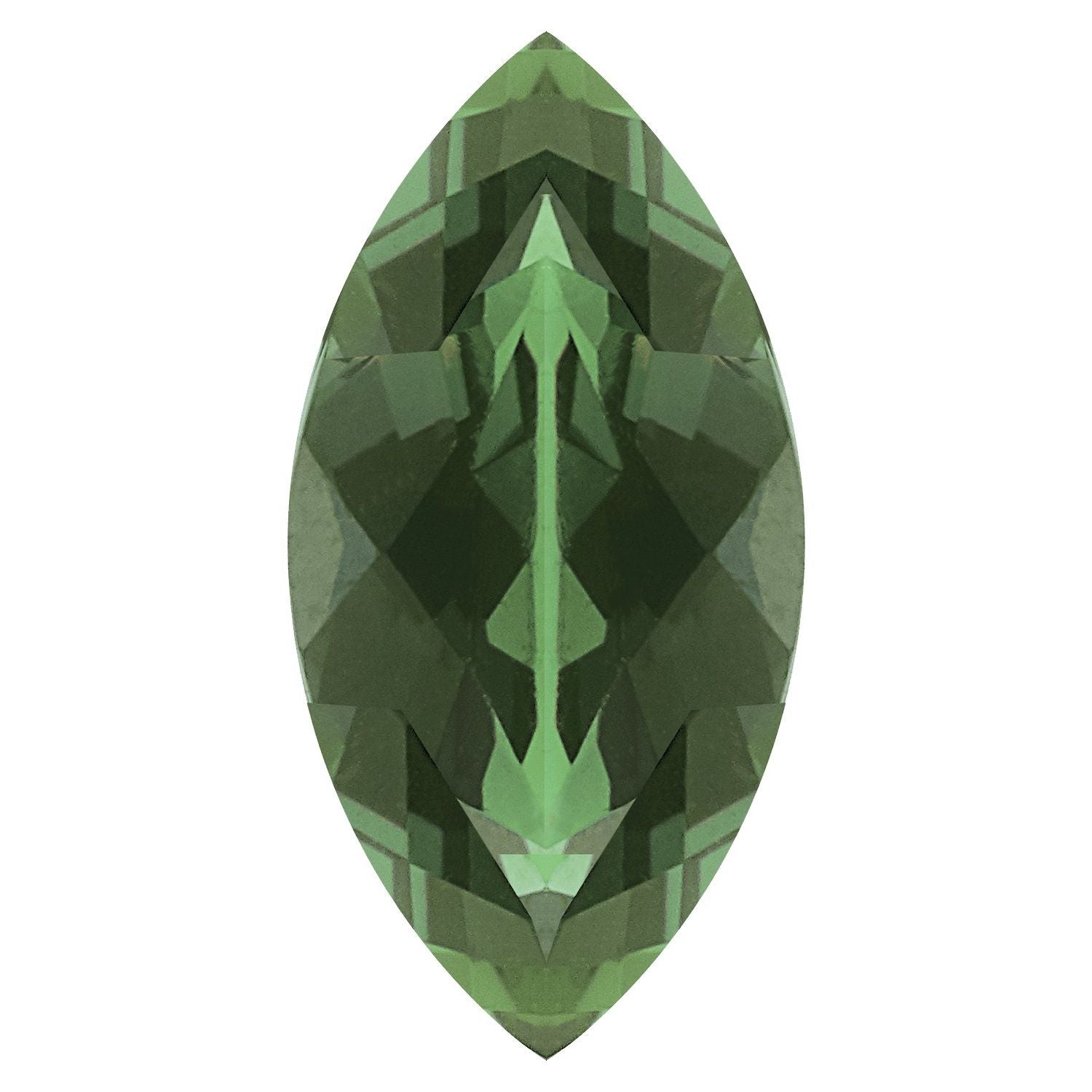 5x2.5 mm Marquise Natural Green Tourmaline – Faceted Cut – AA Quality — Sapphire Row