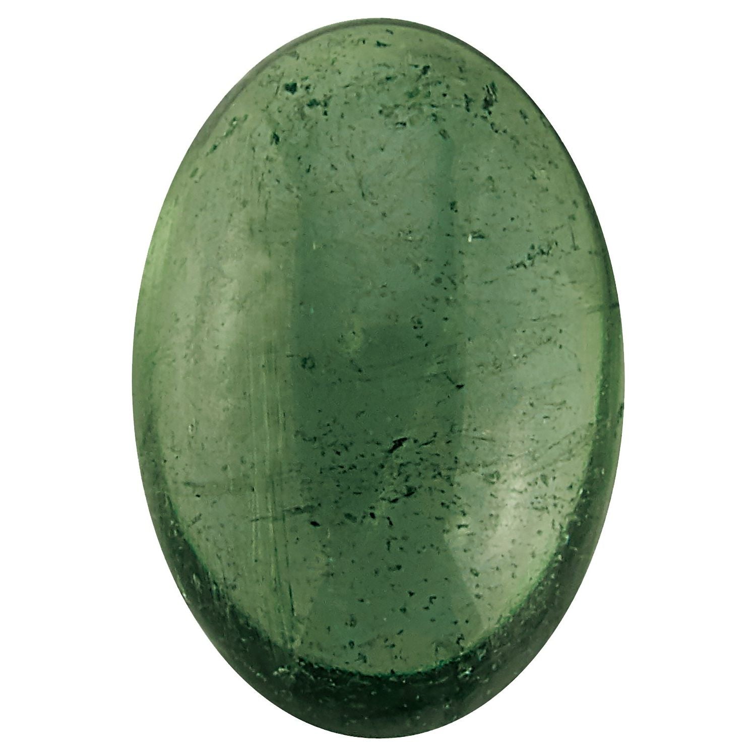 5x3 mm Oval Natural Green Tourmaline – Cabochon Cut – A Quality — Sapphire Row