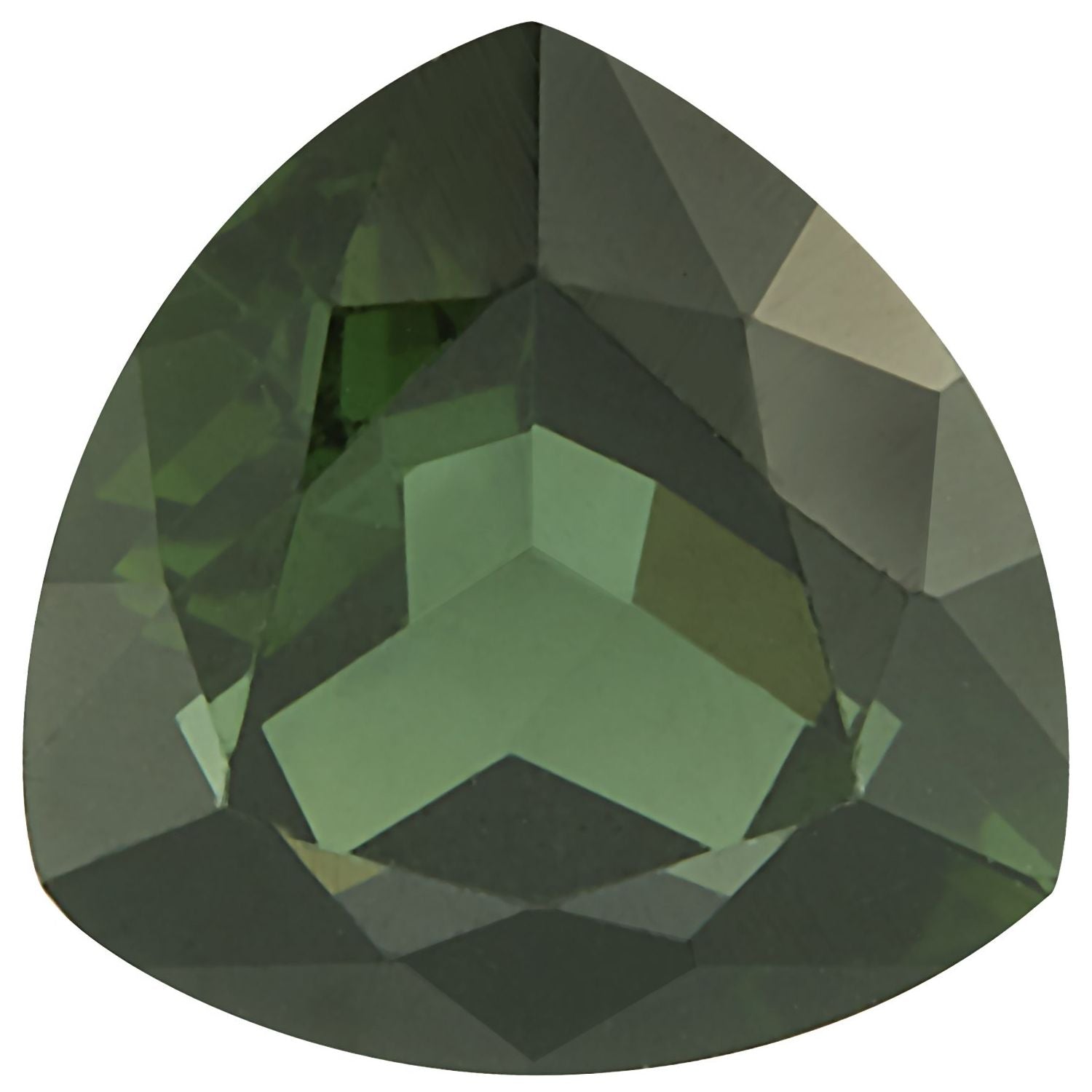5 mm Trillion Natural Green Tourmaline – Faceted Cut – AA Quality — Sapphire Row