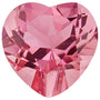 5 mm Heart Natural Pink Tourmaline – Faceted Cut – AA Quality — Sapphire Row