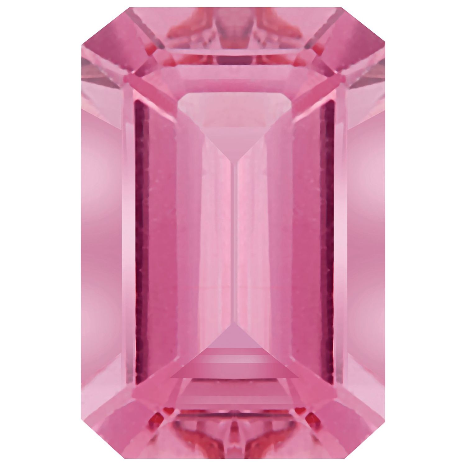 5x3 mm Emerald Natural Pink Tourmaline – Step-Cut – AA Quality — Sapphire Row
