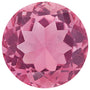 4 mm natural pink tourmaline, round cut | Sapphire Row