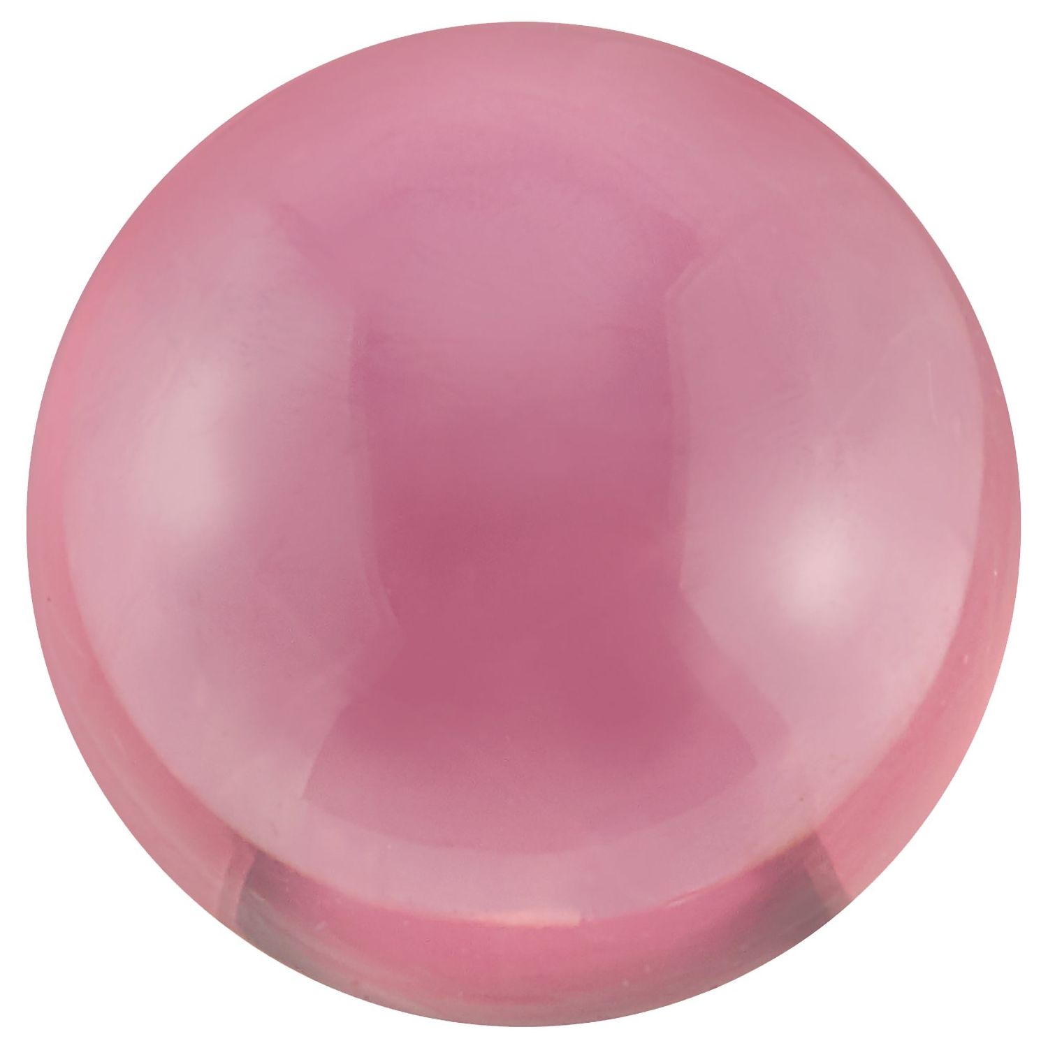 5 mm Round Natural Pink Tourmaline – Cabochon Cut – AA Quality — Sapphire Row