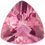 5 mm Trillion Natural Pink Tourmaline – Faceted Cut – AA Quality — Sapphire Row