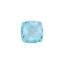 12 mm Cushion Natural Sky Blue Topaz – Double-Sided Checkerboard-Cut – AA Quality — Sapphire Row