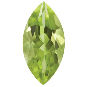 Lot of 10 – 4x2 mm Marquise Natural Green Peridot – Faceted Cut – AA Quality — Sapphire Row