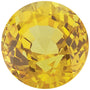 4 mm Round Natural Yellow Sapphire – Faceted Cut – AA Quality — Sapphire Row