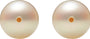 9.5 mm Near Round White Cultured Freshwater Pearl – Half-Drilled – AA Quality — Sapphire Row