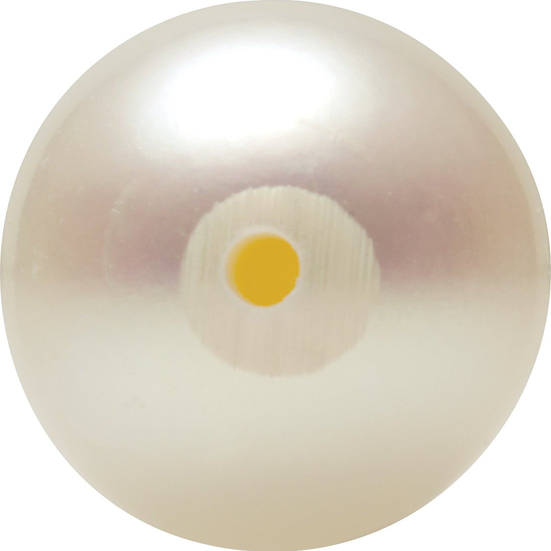 7 mm Seven Eighths White Cultured Akoya Pearl – Half-Drilled – AA Quality — Sapphire Row