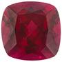 3 mm Cushion Lab-Grown Red Ruby – Faceted Cut – Eye-Clean Quality — Sapphire Row