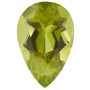 7x5 mm Pear Natural Arizona Green Peridot – Faceted Cut – AA Quality — Sapphire Row