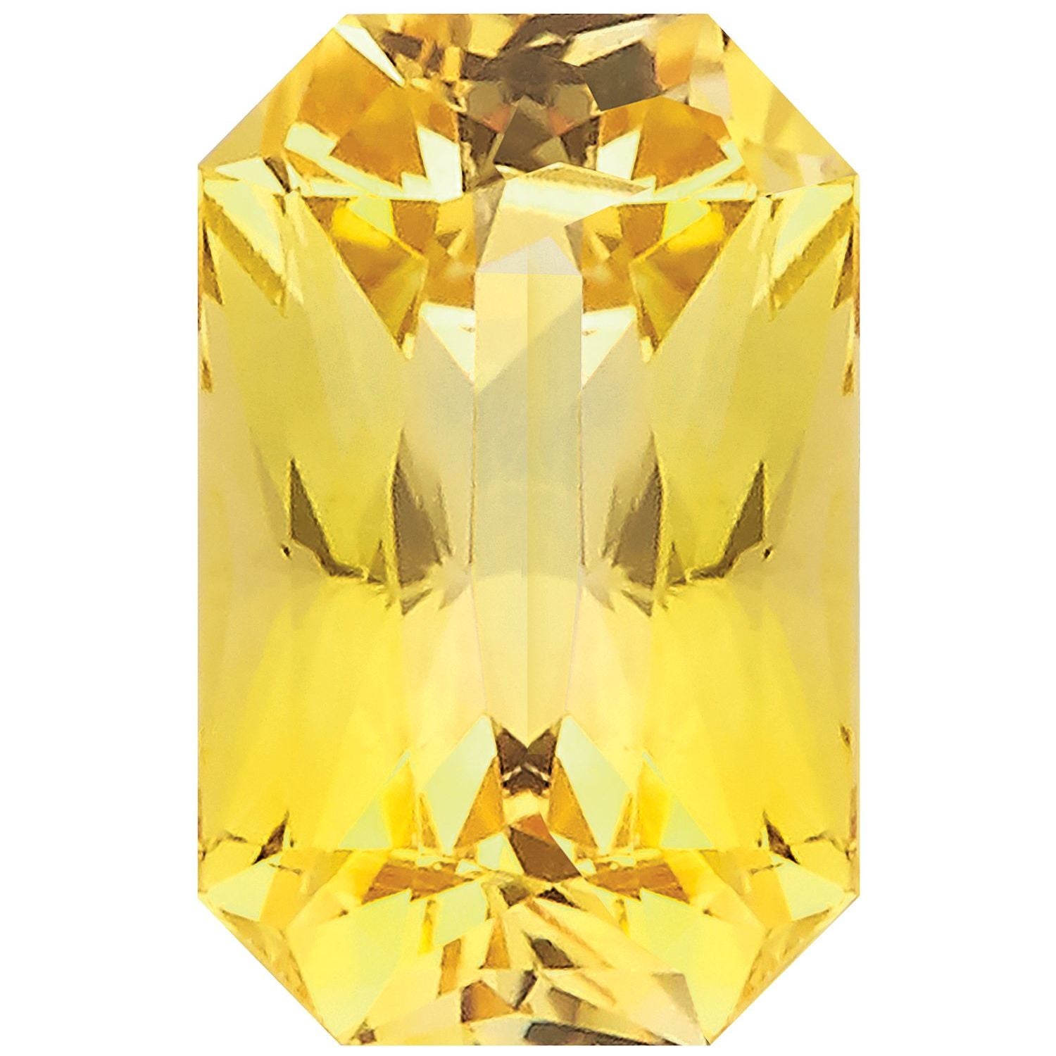 6x4 mm Radiant Natural Yellow Sapphire – Faceted Cut – AA Quality — Sapphire Row