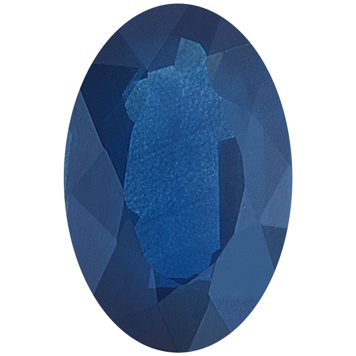 5x4 mm Oval Natural Blue Sapphire – Faceted Cut – Commercial Quality — Sapphire Row