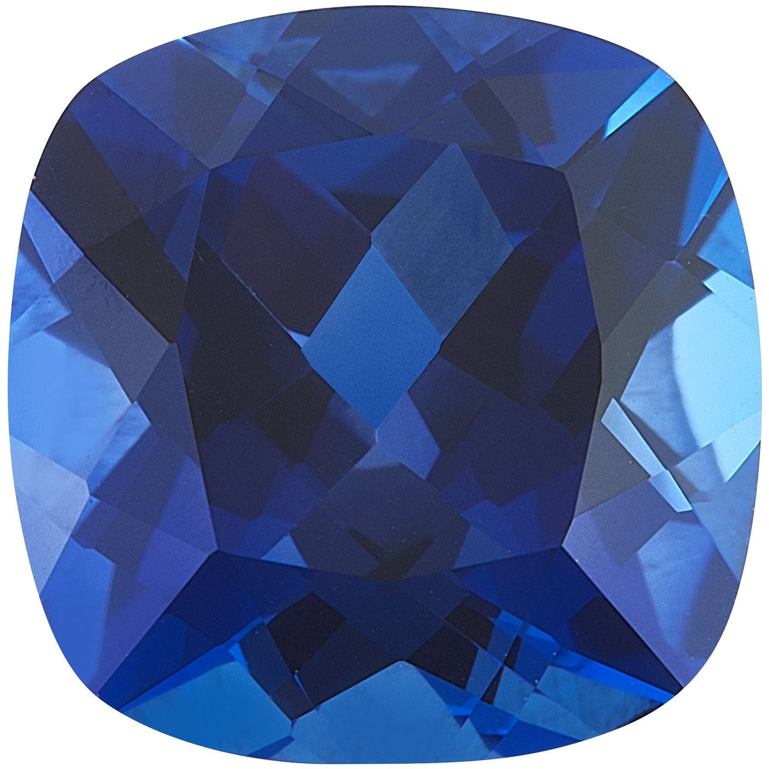 3 mm Cushion Lab-Grown Blue Sapphire – Faceted Cut – Eye-Clean Quality — Sapphire Row