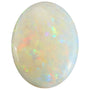6x4 mm Oval Natural White Opal – Cabochon Cut – AAA Quality — Sapphire Row
