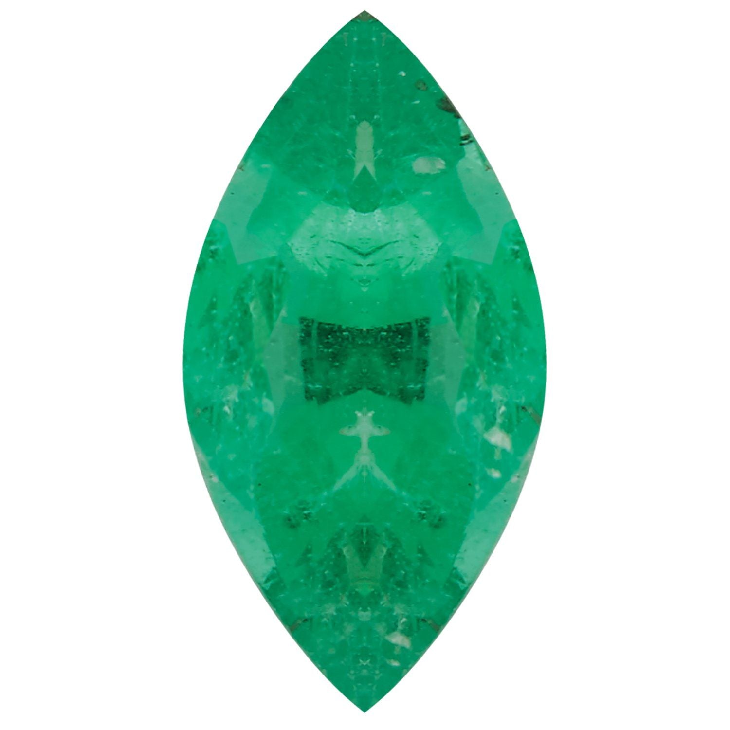 4.5x2.5 mm Marquise Natural Green Emerald – Faceted Cut – A Quality — Sapphire Row