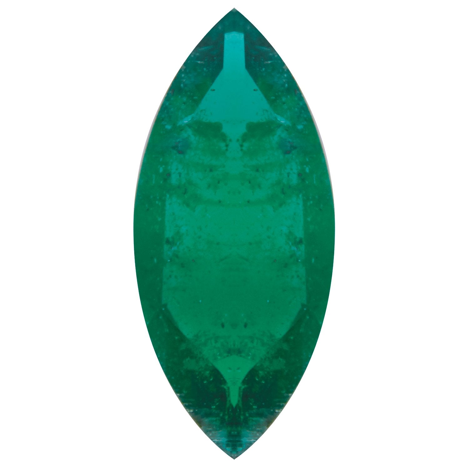 6x3 mm Marquise Natural Green Emerald – Faceted Cut – B Quality — Sapphire Row