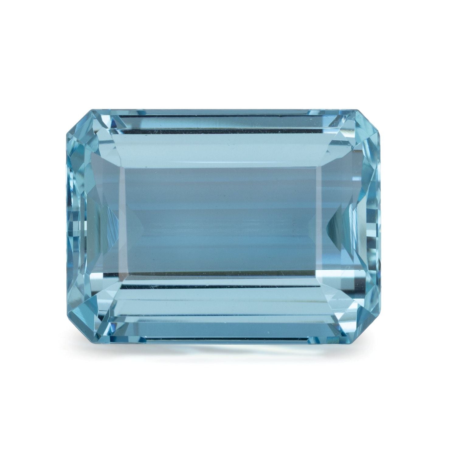 17.53 ct Emerald Natural Natural Aquamarine Aquamarine – Step-cut – N/A Certified — Sapphire Row