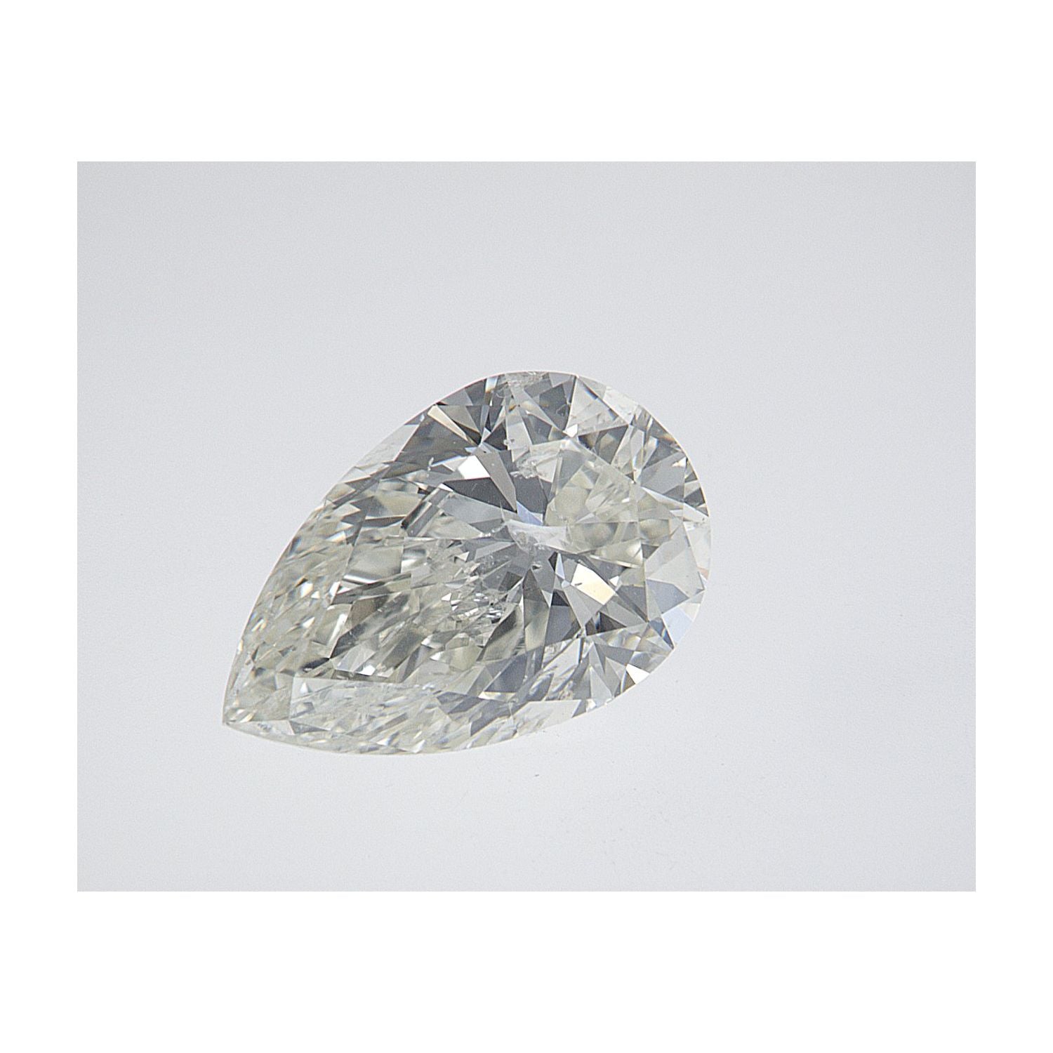 1.20 ct Pear Natural Diamond – J SI2 – Faceted Cut – EGL USA Certified — Sapphire Row