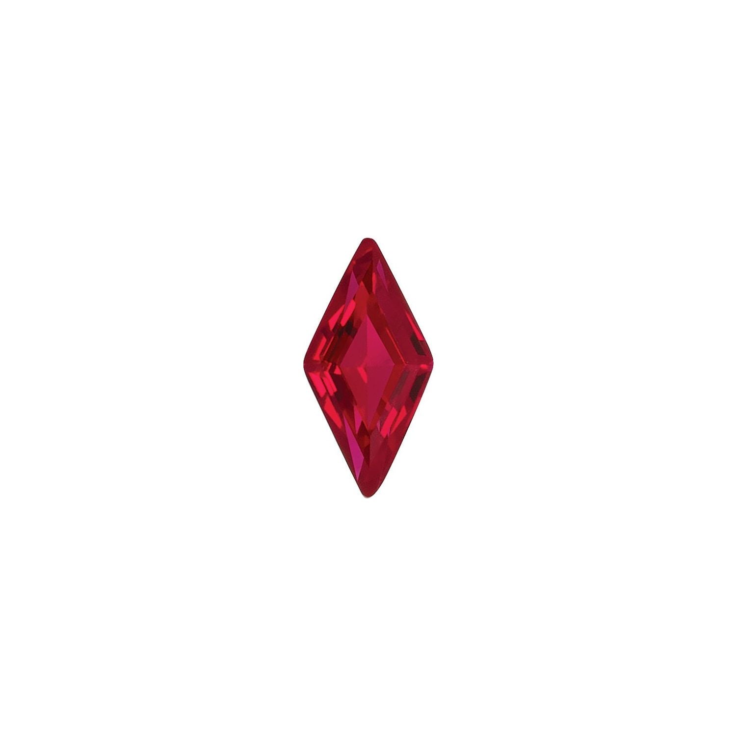 4x2 mm Lozenge Lab-Grown Red Ruby – Step-Cut – Eye-Clean Quality — Sapphire Row
