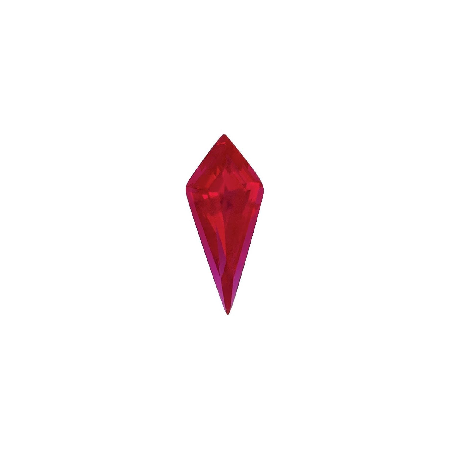 9x4 mm Kite Lab-Grown Red Ruby – Step-Cut – Eye-Clean Quality — Sapphire Row