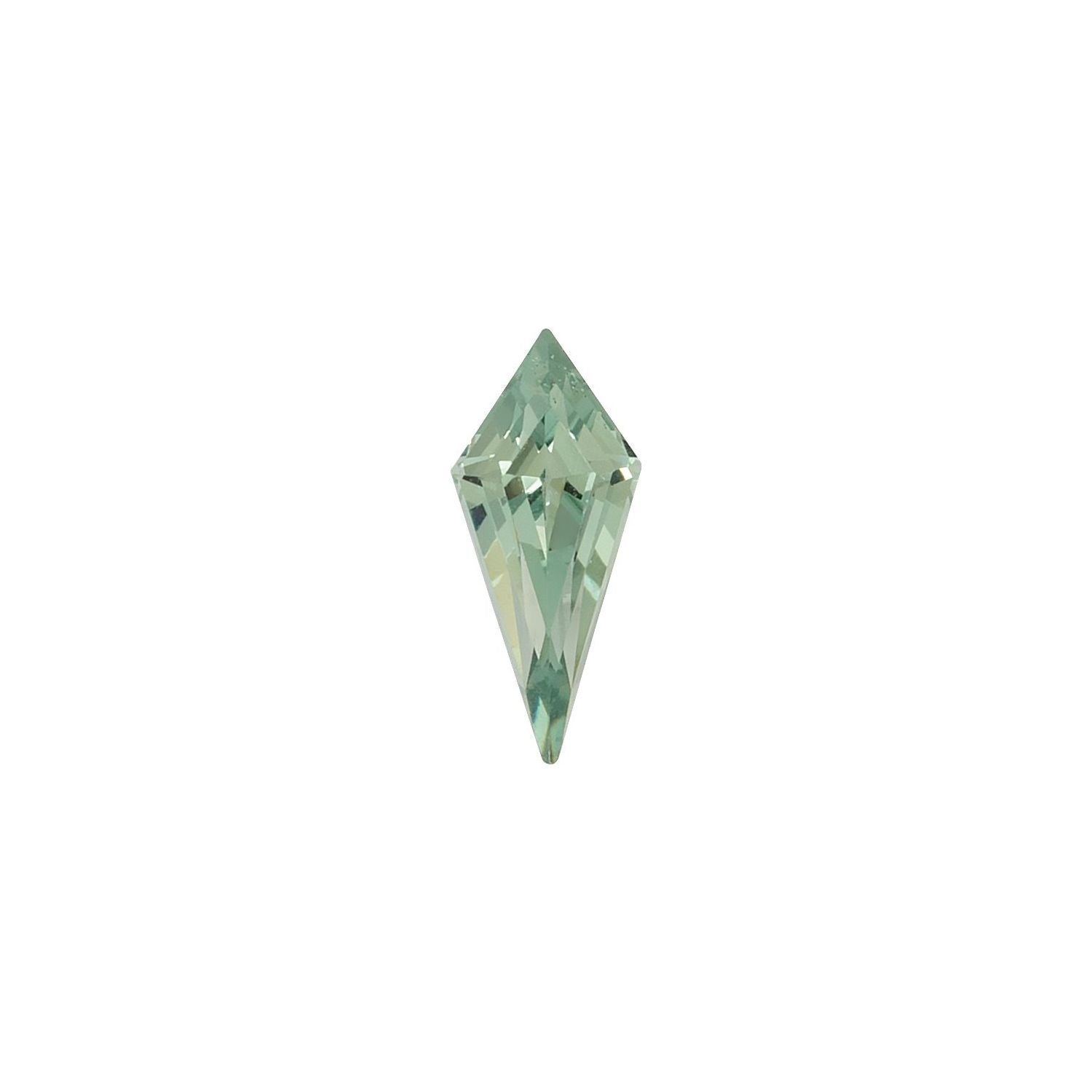 9x4 mm Kite Lab-Grown Green Sapphire – Step-Cut – Eye-Clean Quality — Sapphire Row