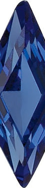 10x5 mm Lozenge Lab-Grown Blue Sapphire – Step-Cut – Eye-Clean Quality — Sapphire Row