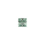 2.5 mm Square Lab-Grown Green Sapphire – Princess-Cut – Eye-Clean Quality — Sapphire Row