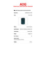 Sapphire Row 1.28 ct Natural Tourmaline (Indicolite) Greenish Blue, Emerald Cut, AIG Certified