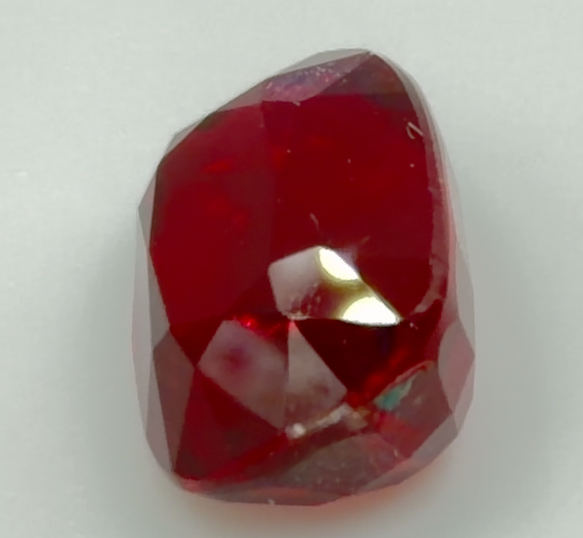 3.00 ct Red (Vivid to Deep) Ruby – Cushion Cut – Unheated – Mozambique