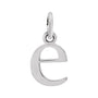 Gold Initial Pendant in 14K white gold