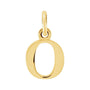 Gold Initial Pendant in 14K yellow gold