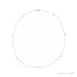 Sapphire Row Lab-Grown Diamond 7-Station Necklace - 1/3 ctw in White Gold