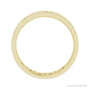 Lab-Grown Diamond Scattered Cigar Band in 14K yellow gold, alternate view