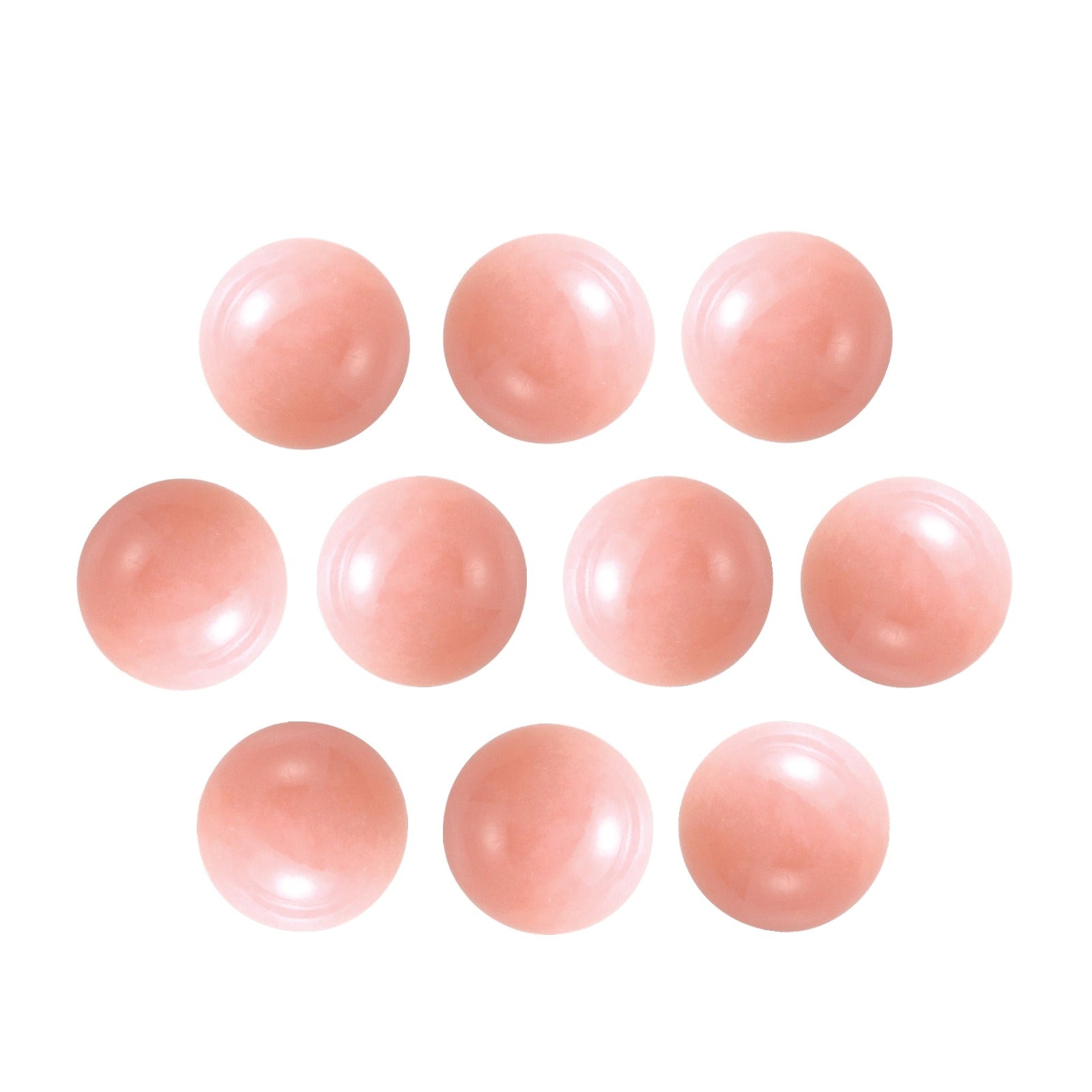 4.5 mm natural pink opal, round cut | Sapphire Row · cut7