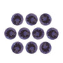Lot of 10: 4.5 mm natural purple iolite, round cut | Sapphire Row · cut7