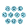 4.5 mm natural sky blue topaz, round cut | Sapphire Row · cut7