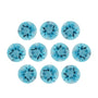 4.5 mm natural swiss blue topaz, round cut | Sapphire Row · cut7