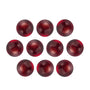 4 mm natural dark orange red mozambique garnet, round cut | Sapphire Row · cut7