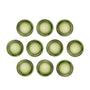 4 mm natural green peridot, round cut | Sapphire Row · cut7