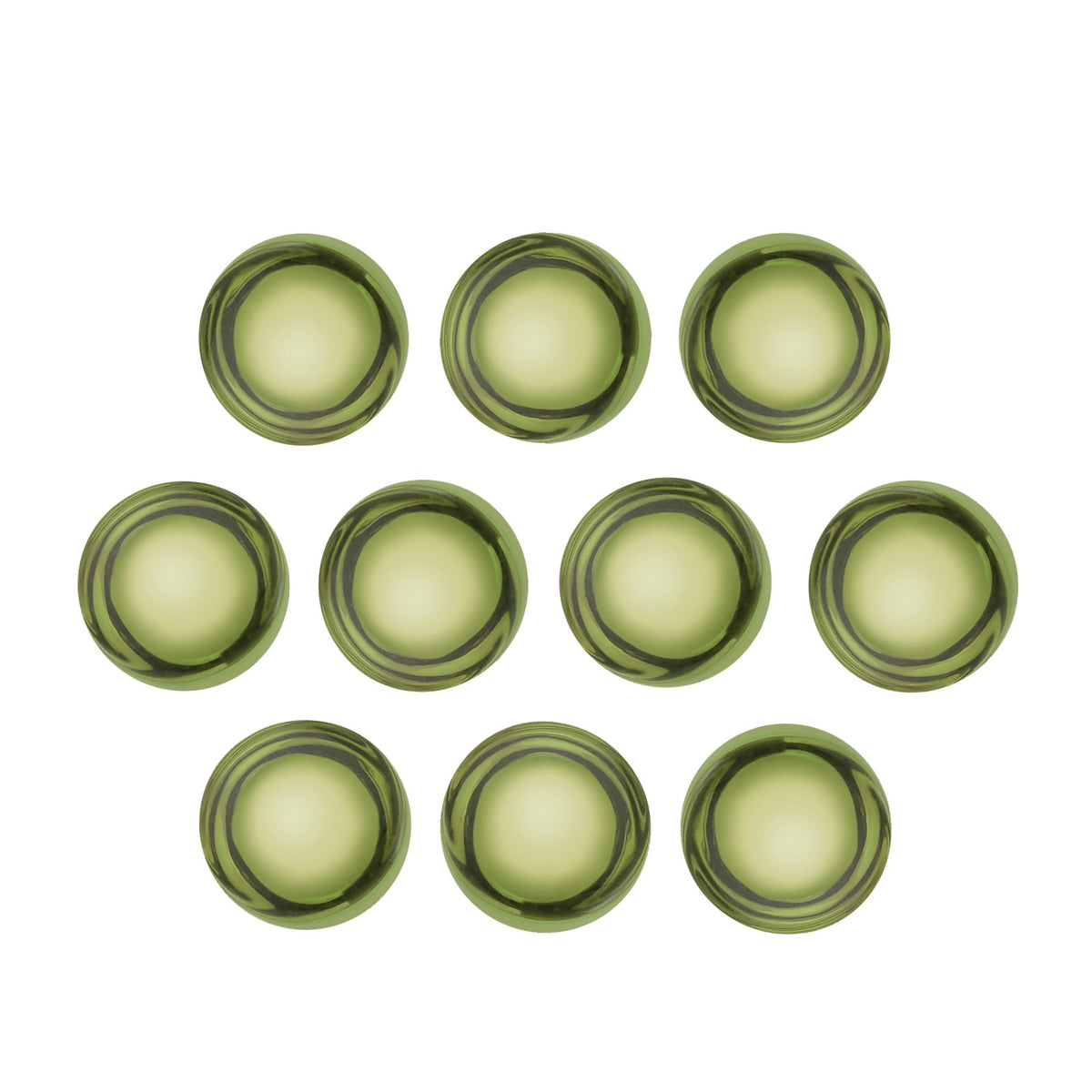 4 mm natural green peridot, round cut | Sapphire Row · cut7