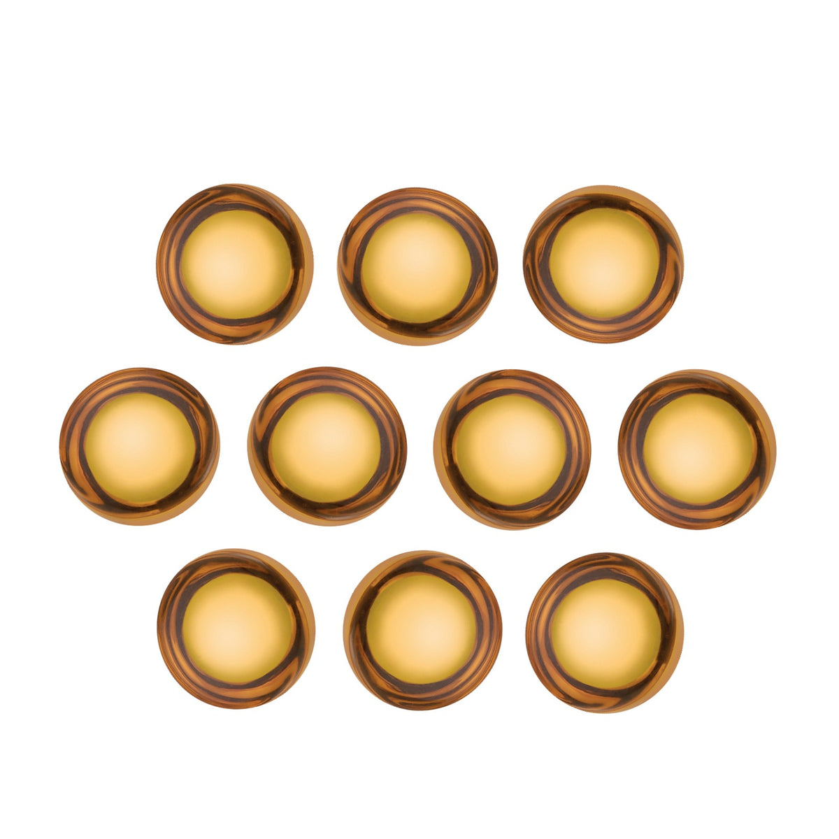 4 mm natural orange citrine, round cut | Sapphire Row · cut7