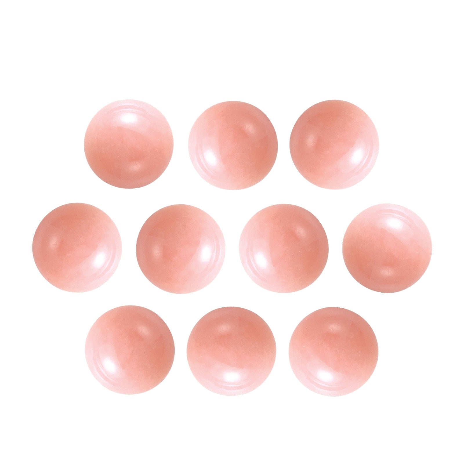 4 mm natural pink opal, round cut | Sapphire Row · cut7