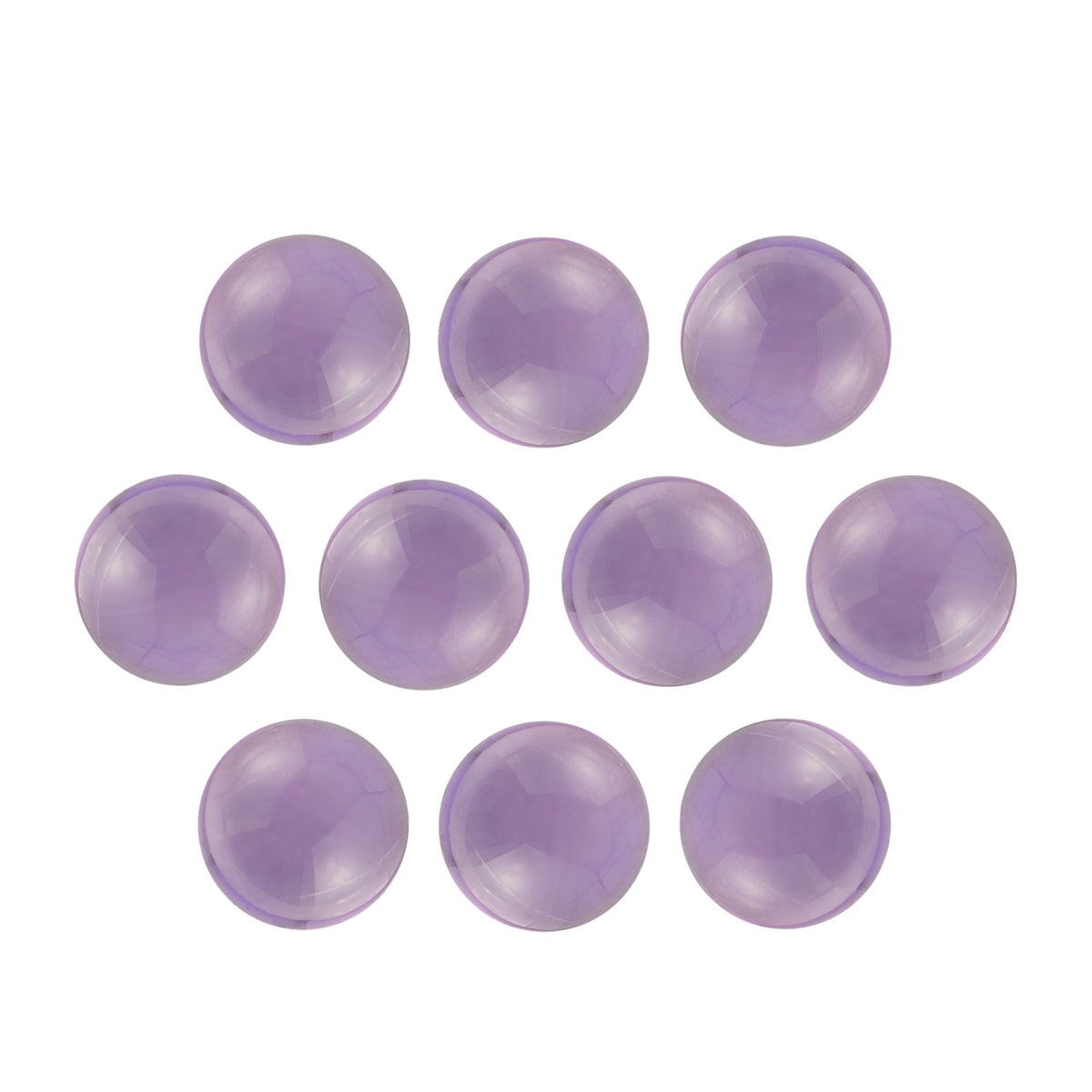 4 mm natural purple amethyst, round cut | Sapphire Row · cut7