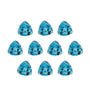 4 mm natural swiss blue topaz, trillion cut | Sapphire Row · cut7