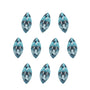 4x2 mm natural london blue topaz, marquise cut | Sapphire Row · cut7