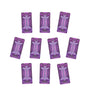 Lot of 10: 4x2 mm natural purple amethyst, straight baguette cut | Sapphire Row · cut7